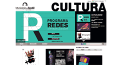 Desktop Screenshot of cultura.tandil.gov.ar